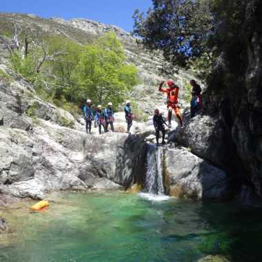 Photos Canyoning Corse du sud 2022 - Canyon Ziocu