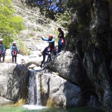 Photos Canyoning Corse du sud 2022 - Canyon Ziocu
