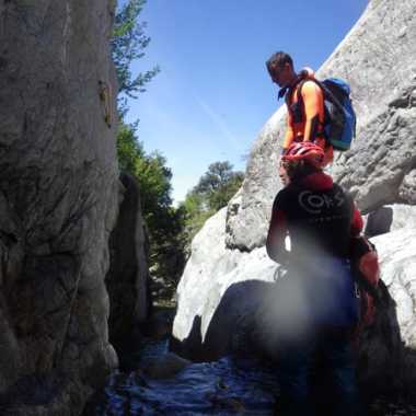 Photos Canyoning Corse du sud 2022 - Canyon Ziocu