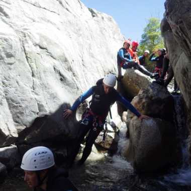 Photos Canyoning Corse du sud 2022 - Canyon Ziocu