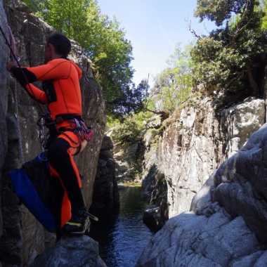 Photos Canyoning Corse du sud 2022 - Canyon Ziocu