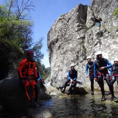 Photos Canyoning Corse du sud 2022 - Canyon Ziocu