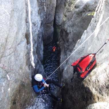 Photos Canyoning Corse du sud 2022 - Canyon Ziocu