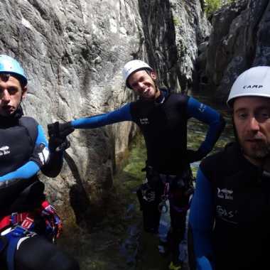 Photos Canyoning Corse du sud 2022 - Canyon Ziocu