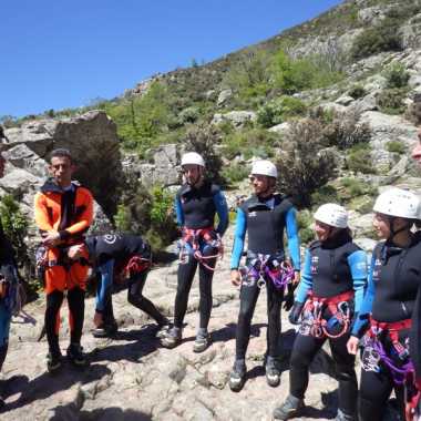 Photos Canyoning Corse du sud 2022 - Canyon Ziocu