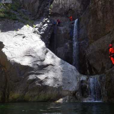 Photos Canyoning Corse du sud 2022 - Canyon Ziocu