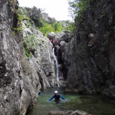 Photos Canyoning Corse du sud 2022 - Canyon Ziocu