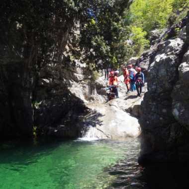 Photos Canyoning Corse du sud 2022 - Canyon Ziocu