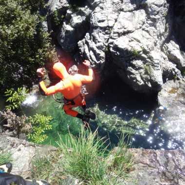 Photos Canyoning Corse du sud 2022 - Canyon Ziocu