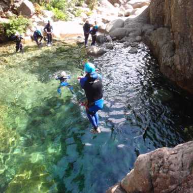 Photos Canyoning Corse du sud 2022 - Pulischellu