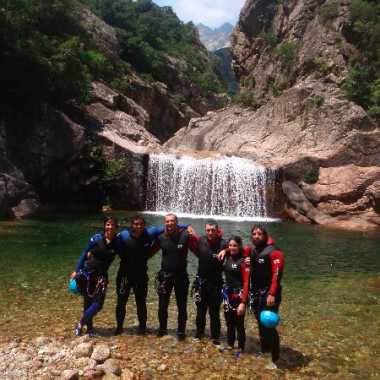 Photos Canyoning Corse du sud 2022 - Vacca