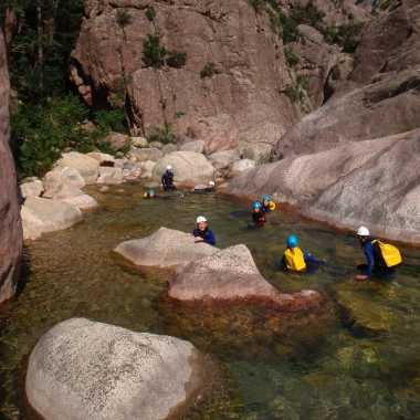 Photos Canyoning Corse du sud 2022 - Vacca
