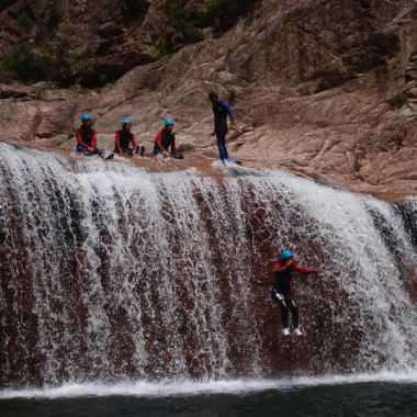 Photos Canyoning Corse du sud 2022 - Vacca