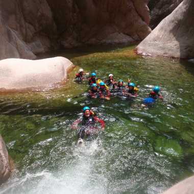 Photos Canyoning Corse du sud 2022 - Vacca