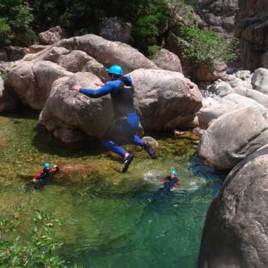 Photos Canyoning Corse du sud 2022 - Vacca