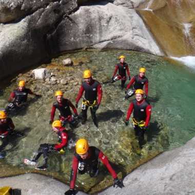 Photos Canyoning Corse du sud 2023 - Purcaraccia