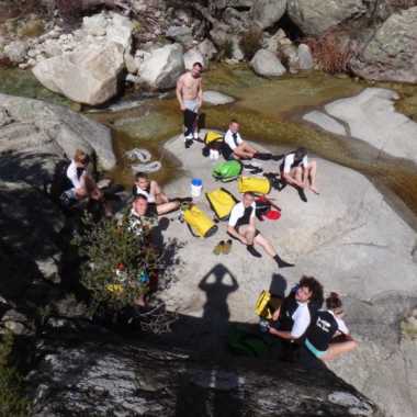 Photos Canyoning Corse du sud 2023 - Purcaraccia