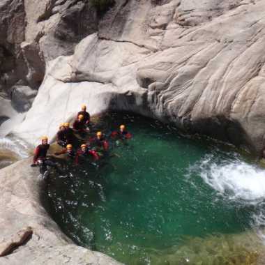 Photos Canyoning Corse du sud 2023 - Purcaraccia