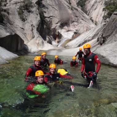 Photos Canyoning Corse du sud 2023 - Purcaraccia