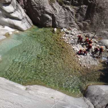 Photos Canyoning Corse du sud 2023 - Purcaraccia
