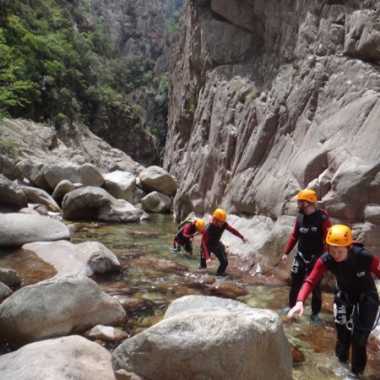 Photos Canyoning Corse du sud 2023 - Vacca