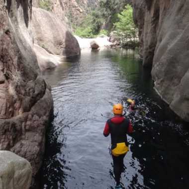Photos Canyoning Corse du sud 2023 - Vacca