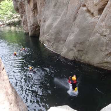 Photos Canyoning Corse du sud 2023 - Vacca