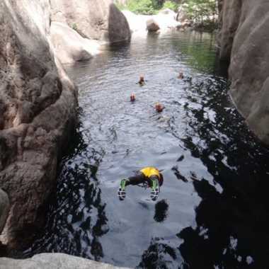 Photos Canyoning Corse du sud 2023 - Vacca