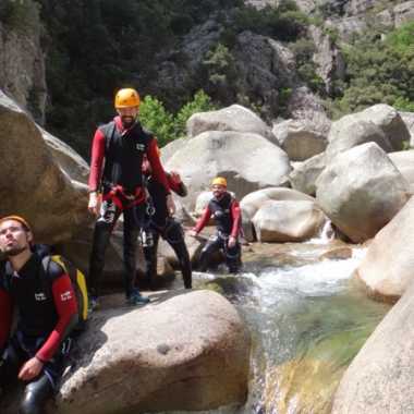 Photos Canyoning Corse du sud 2023 - Vacca
