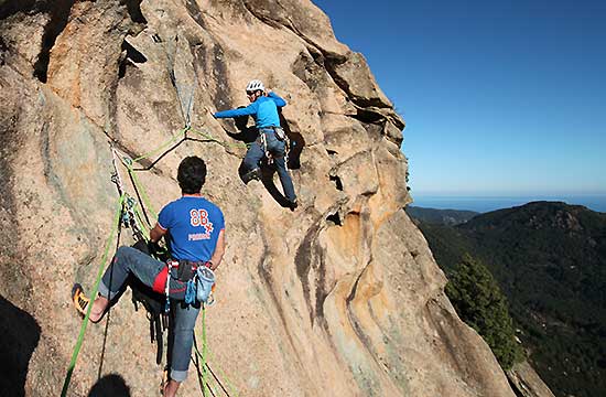 Escalade en Corse